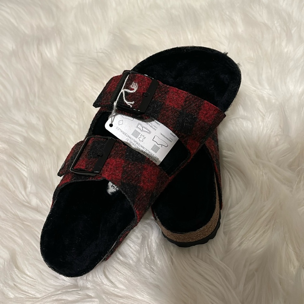 Birkenstock Arizona Shearing-lined Sandals - Picture 6 of 7